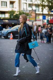 白色短靴搭配图片,白色短靴演绎冬季时尚风采